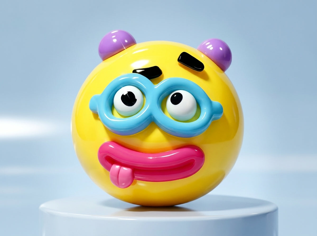 Squishy Antiestrés de Maltosa Semilíquida – Caras Divertidas