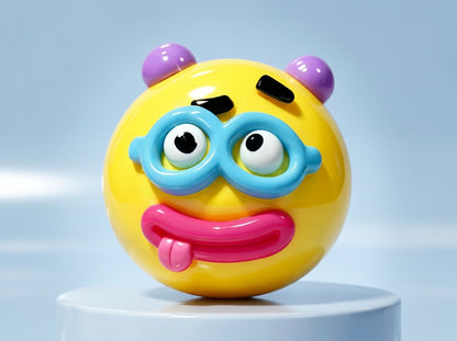 Squishy Antiestrés de Maltosa Semilíquida – Caras Divertidas