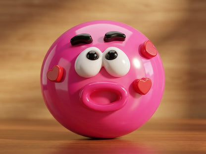 Squishy Antiestrés de Maltosa Semilíquida – Caras Divertidas