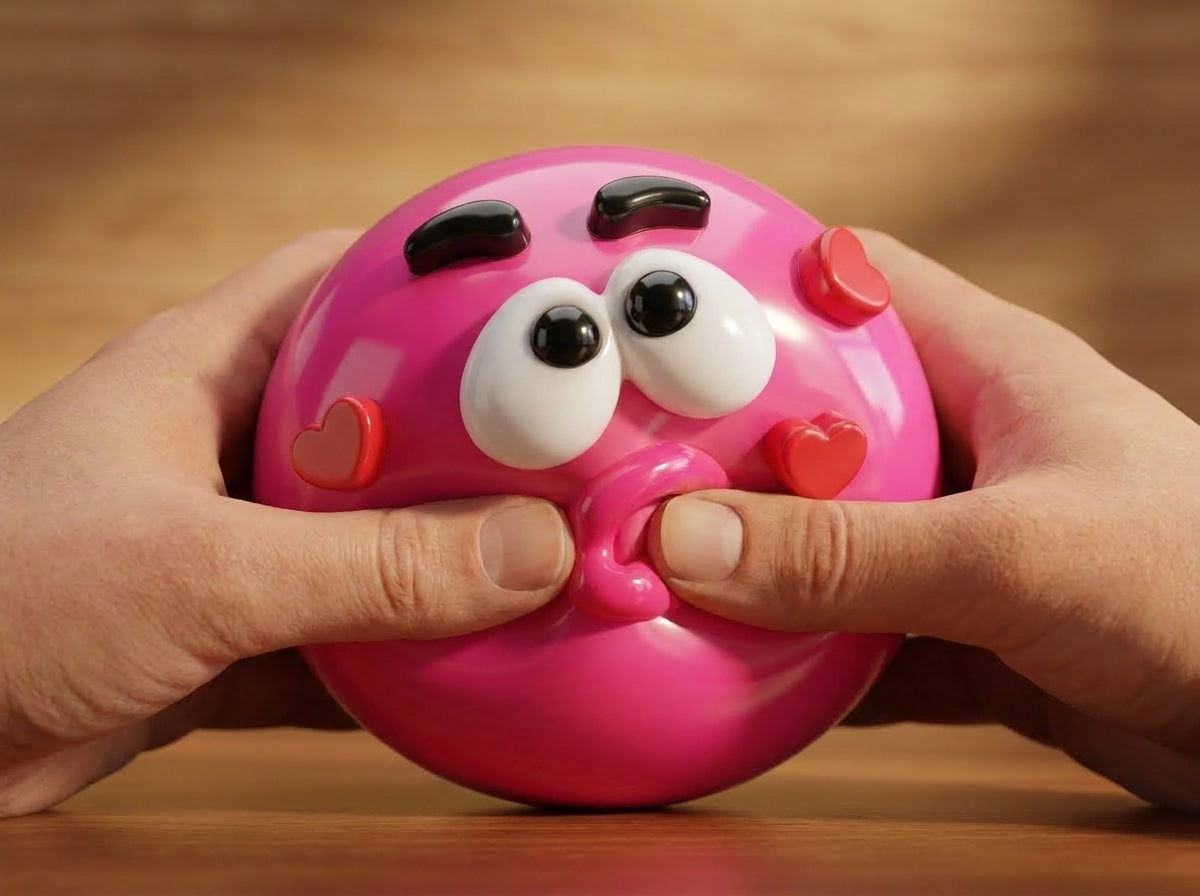 Squishy Antiestrés de Maltosa Semilíquida – Caras Divertidas