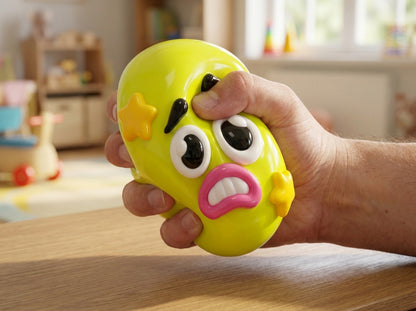 Squishy Antiestrés de Maltosa Semilíquida – Caras Divertidas