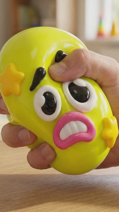 Squishy Antiestrés de Maltosa Semilíquida – Caras Divertidas